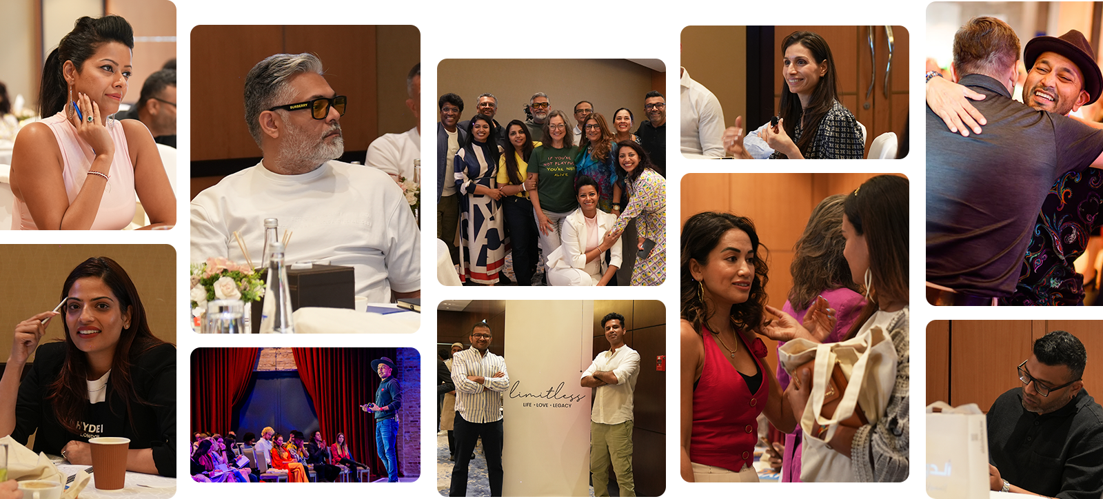 Limitless Immersion event collage