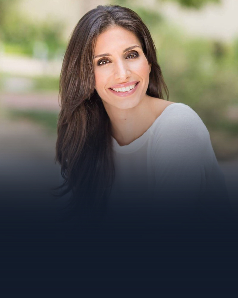 Bernadette Abraham Testimonial background